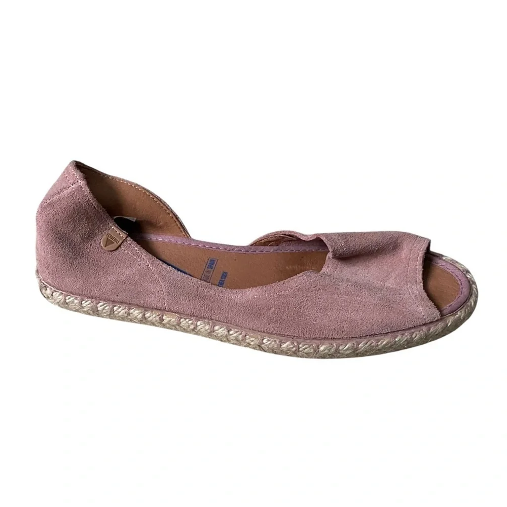 Verbenas suede leather